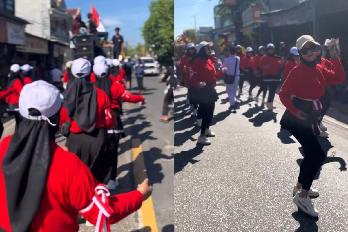 ASYIK: Aksi Karnaval Agustusan di Sumenep, yang diduga tidak patuh aturan (SC: Video Viral)