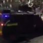 RICUH: Mobil Rantis Brimob diduga melindas pengemudi ojek online (ojol) saat terjadi demo di Gedung DPR RI Jakarta Pusat (SC: Video Vira)