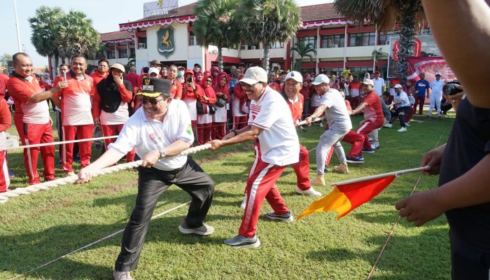 Wabup Sumenep Resmi Buka Lomba HUT RI Ke 80, Tumbuhkan Semangat Kemerdekaan Bagi ASN dan Non-ASN