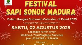 Flyer Festival Sapi Sonok (Doc. Seputar Jatim)