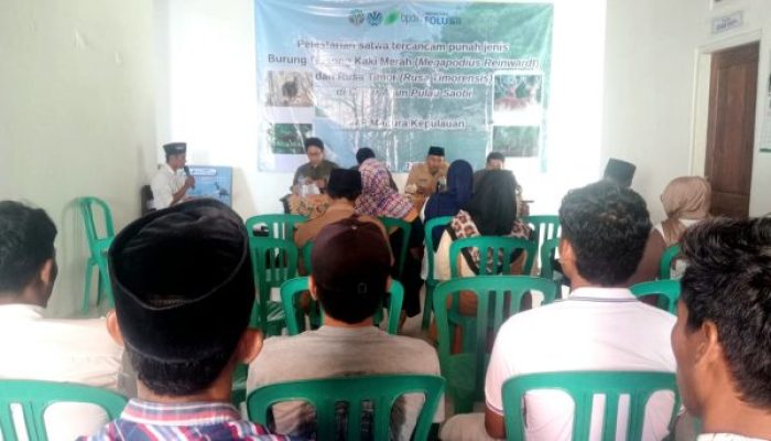 MMP Madura Kepulauan Gencarkan Edukasi Pelestarian Satwa di Pulau Saobi Sumenep
