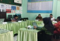 FOKUS: Disdik Sumenep saat melakukan uji coba Olimpiade Sains Nasional Tingkat Provinsi (OSN-P) jenjang Sekolah Dasar di SDN Pandian 1 (SandiGT - Seputar Jatim)