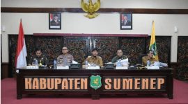 FOKUS: Rapat Bersama penetapan TIHT 2025 bersama Bupati Sumenep, Achmad Fauzi Wongsojudo, di Ruang Rapat Arya Wiraraja Pemkab Sumenep (Doc. Seputar Jatim)
