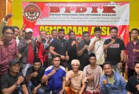 SEMANGAT: Ormas dan LSM Lintas Madura yang bakal geruduk Kantor Bea Cukai Madura (Doc. Seputar Jatim)
