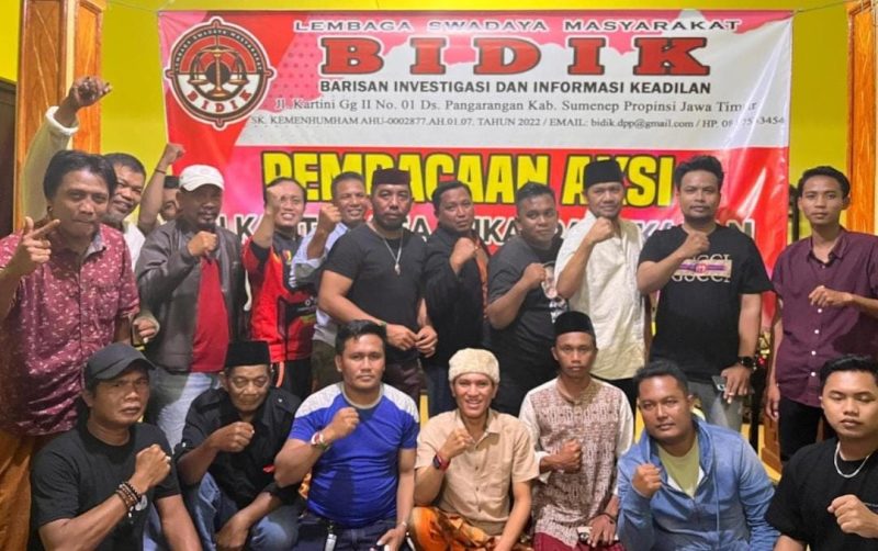 SEMANGAT: Ormas dan LSM Lintas Madura yang bakal geruduk Kantor Bea Cukai Madura (Doc. Seputar Jatim)