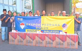 Siap Bersaing di Pasar Global, PT ESM Madura Kembali Ekspor Rokok King Djava Click Blueberry ke Malaysia