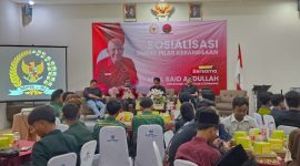 FOKUS: Suasana sosialisasi Empat Pilar Kebangsaan oleh MH. Said Abdullah di Hotel de Baghraf Sumenep (Doc. Seputar Jatim)