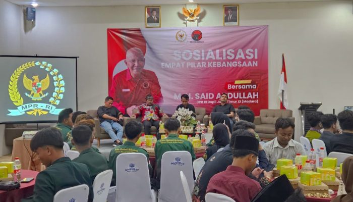 Lewat Sosialisasi Empat Pilar Kebangsaan, Said Abdullah Ajak Pemuda Sumenep Jadi Motor Perubahan Bangsa