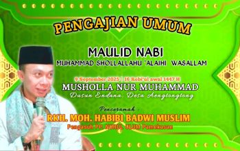 Musholla Nur Muhammad Aeng Tong Tong Bakal Hadirkan Ulama Karismatik Asal Kota Gerbang Salam untuk Peringati Maulid Nabi