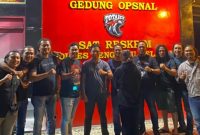 KOMPAK: Kolaborasi Satreskrim Sumenep dengan Polres Bengkulu Selatan saat berhasil menangkap ST Kholila Oktavia (Doc. Seputar Jatim) 