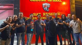 KOMPAK: Kolaborasi Satreskrim Sumenep dengan Polres Bengkulu Selatan saat berhasil menangkap ST Kholila Oktavia (Doc. Seputar Jatim) 