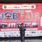 MEGAH: Wabub Sumenep, Imam Hasyim, saat membuka acara Job Fair 2025 di Graha Kopri (SandiGT - Seputar Jatim) 
