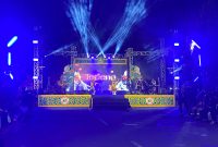 MEGAH: Suasana MEC 2025 yang digelar di depan Keraton Sumenep (SandGT - Seputar Jatim)