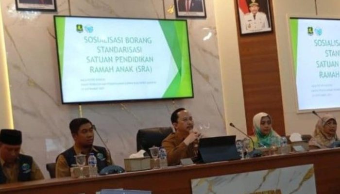 Bappeda Sumenep Gelar Sosialisasi Standarisasi Sekolah Ramah Anak