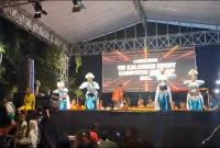 MEGAH: Penampilan seni tradisional khas Sumenep saat pembukaan acara Lauching Kalender Event 2026 di di Taman Potre Koneng (Doc. Seputar Jatim)