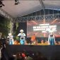 MEGAH: Penampilan seni tradisional khas Sumenep saat pembukaan acara Lauching Kalender Event 2026 di di Taman Potre Koneng (Doc. Seputar Jatim)