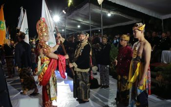 Hari Jadi Sumenep ke-756, 1000 Penari Topeng Meriahkan Puncak Prosesi Arya Wiraraja
