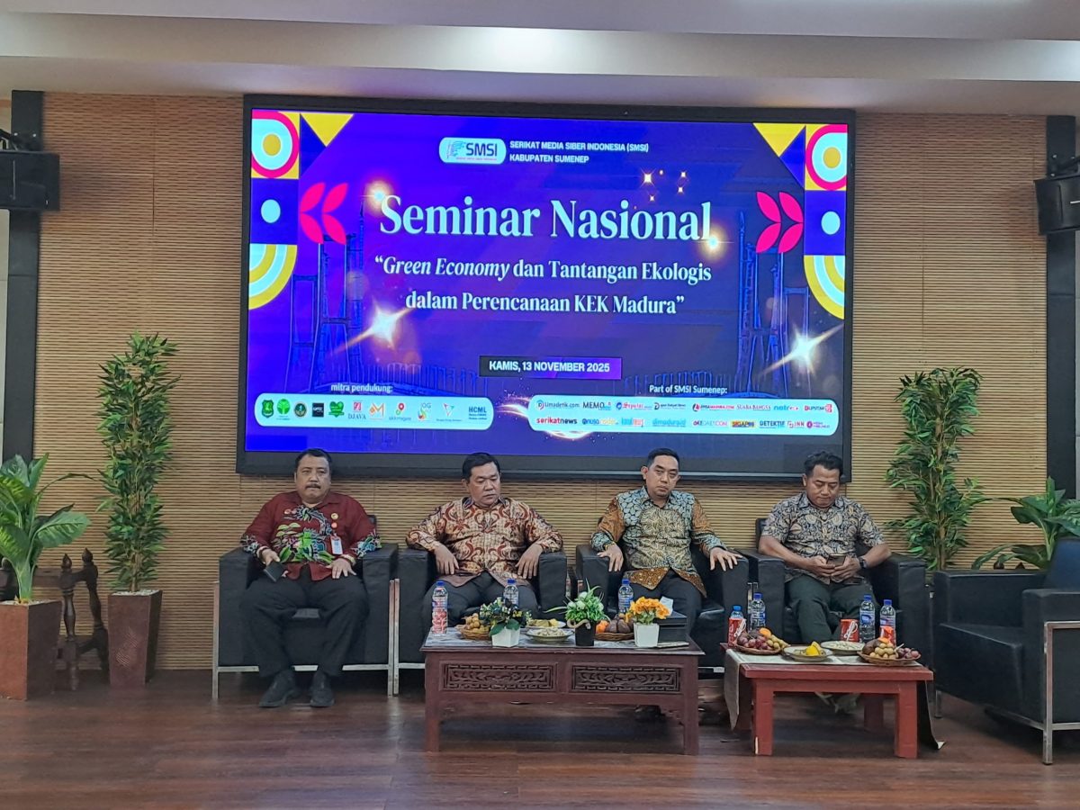 DIBUKA: Seminar Nasional KEK Madura yang digelar SMSI Sumenep (Doc. Seputar Jatim)
