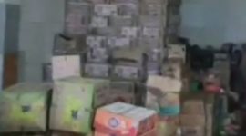 TOKO: Kios di Pasar Anom alami kebanjiran akibat pemabangunan yang diduga asal asalan (Doc. Seputar Jatim)