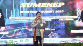 SAMBUTAN: Wakil Bupati Sumenep, Imam Hasyim, saat membuka acara SIS 225 di Pendopo Agung Keraton (Doc. Seputar Jatim)