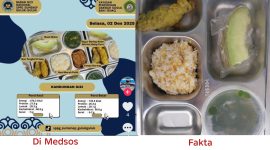 MAKANAN: Menu MBG di SPPG Sumenep, Guluk-Guluk (SC Medsos)