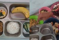 MAKANAN: Menu MBG yang ditolak Siswa MTsN Saronggi (Foto Istimewa)