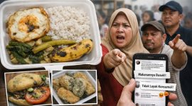ILUSTRASI: Wali murid mengkritik menu MBG yang disajikan SPPG Saronggi di media sosial (Doc. Seputar Jatim)