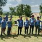 KOMPAK: Foto bersama jajaran Medco Energi dan Bupati Sumenep usai menanam 1.300 pohon di TPA Batuan (Doc. Seputar Jatim)
