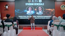 FOKUS: UNIBA Madura saat menggelar acara Studium Generale (SandiGT - Seputar Jatim)