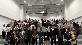 SWAFOTO: Foto bersama usa menggelar acara Hamd Talk To Inspire 2025 (Doc. Seputar Jatim)