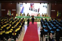 MEGAH: Prosesi wisuda UNIBA Madura (Doc. Seputar Jatim)