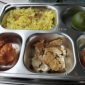 MAKANAN: Menu MBG yang disajikan dapur Dasuk Laok diprotes wali murid (SC WhatsApp)