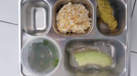 MAKANAN: Sajian menu MBG yang dibagikan kepada siswa di Guluk-Guluk Sumenep (Doc. Seputar Jatim)