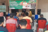 TURLAP: Dinsos P3A Sumenep, saat melakukan sosialisasi tentang kekerasan anak (SandiGT - Seputar Jatim)