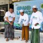MEMOTONG PITA: Suasana peluncuran Air Mineral 'Eatore'  (Doc. Seputar Jatim)
