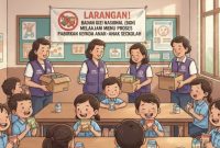 ILUSTRASI: BGN melarang produk pabrikan dibuat menu MBG (Doc. Seputar Jatim)