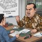 ILUSTRASI: Kepala Desa Meddelan marah saat ditanya soal Bumdes Meddelan terkait perternakan kambing yang hanya 16 ekor (Doc. Seputar Jatim)