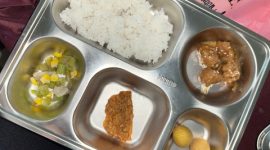 MAKANAN: MBG yang dikelola SPPG Legung Barat, di bawah naungan Yayasan Pondok Pesantren At-Ta’awun (Doc. Seputar Jatim)
