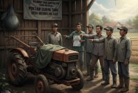 ILUSTRASI: Bantuan Handtraktor untuk Poktan Surya Tani di Desa Meddelan tahun 2021 menuai sorotan setelah sejumlah warga mengaku tidak pernah melihat maupun merasakan manfaat unit bantuan itu (Doc. Seputar Jatim)
