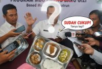 ILUSTRASI: Kepala SPPG Legung Barat bungkam saat dimintai klarifikasi terkait minimnya kualitas MBG (Doc. Seputar Jatim)