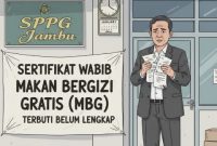 ILUSTRASI: SPPG Jambu ternyata diketahui sertifikat wajib MBG belum lengkap (Doc. Seputar Jatim)