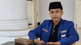 GAGAH: Tokoh Pemuda Desa Meddelan sekaligus Aktivis PMII Sumenep, Khoirus Soleh (Doc. Seputar Jatim)