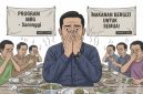 ILUSTRASI : Kepala SPPG Saronggi memilih bungkam saat ada MBG  yang bau (Doc. Seputar Jatim)