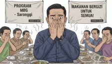 ILUSTRASI : Kepala SPPG Saronggi memilih bungkam saat ada MBG yang bau (Doc. Seputar Jatim)