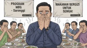 ILUSTRASI : Kepala SPPG Saronggi memilih bungkam saat ada MBG  yang bau (Doc. Seputar Jatim)
