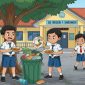 ILUSTRASI: Beberapa siswa membuang menu MBG karena tidak enak (Doc. Seputar Jatim)