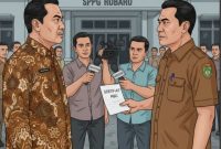 ILUSTRASI: Anggota DPRD dan Kepala Dapur saling lepas tanggung jawab soal polemik SPPG Rubaru (Doc. Seputar Jatim)