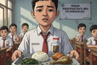 ILUSTRASI: MBG yang disajikan SPPG Marengan Daya, kepada siswa diduga basi (Doc. Seputar Jatim)