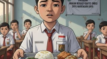 ILUSTRASI: MBG yang disajikan SPPG Marengan Daya, kepada siswa diduga basi (Doc. Seputar Jatim)