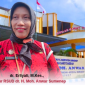 TERSENYUM: Direktur RSUD dr. H. Moh. Anwar Sumenep, Erliyati (Doc. Seputar Jatim)